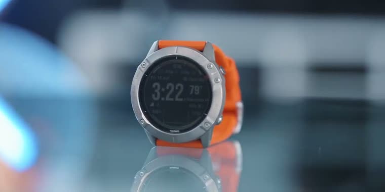 The Fenix 6X Pro Titanium Solar