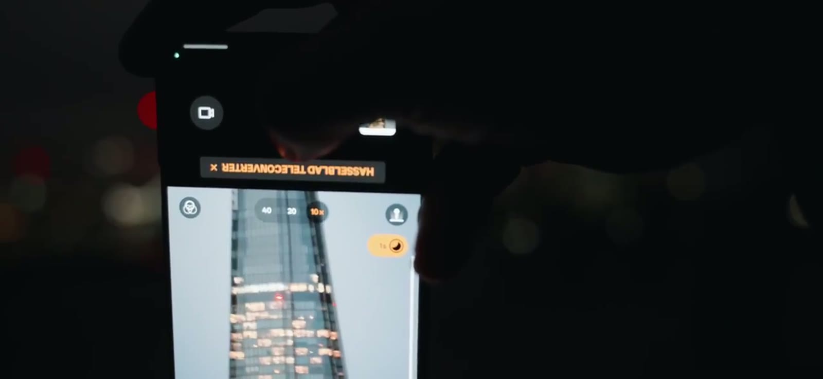 The Hasselblad teleconverter, mid-mission