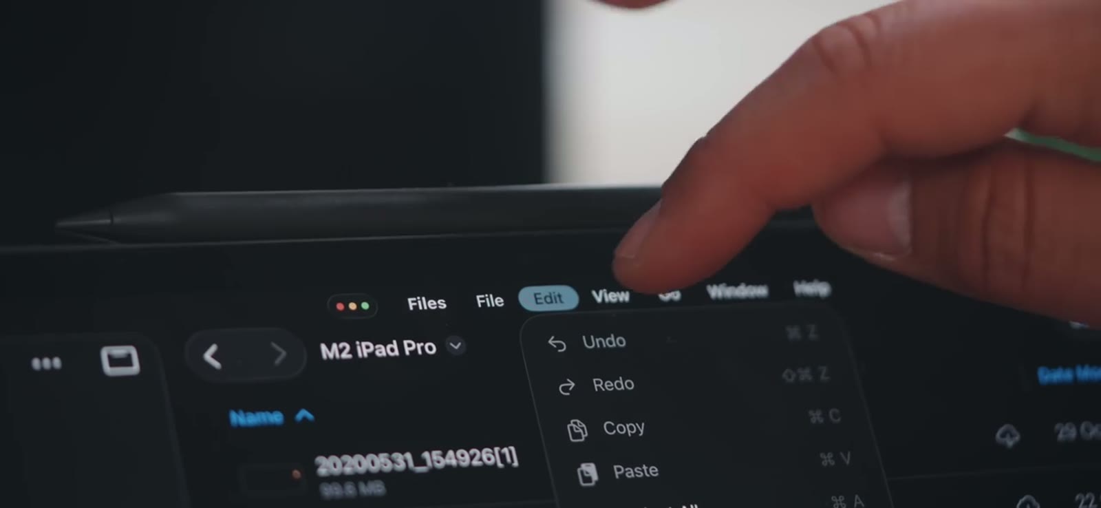 Menus, files, windows: the iPad acting like its own kind of computer