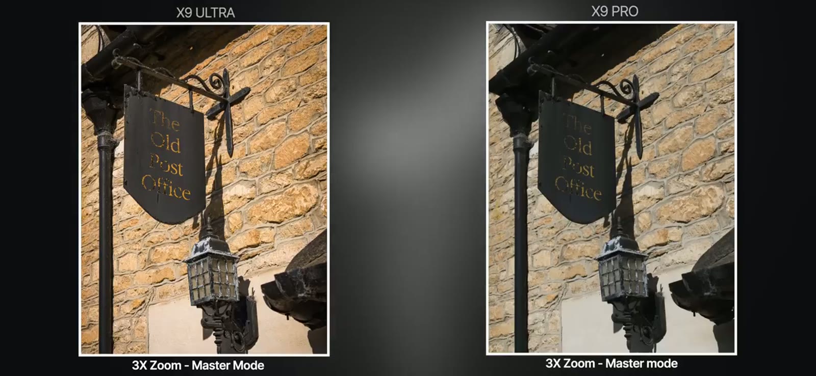 3x, master mode, both phones: spot the difference